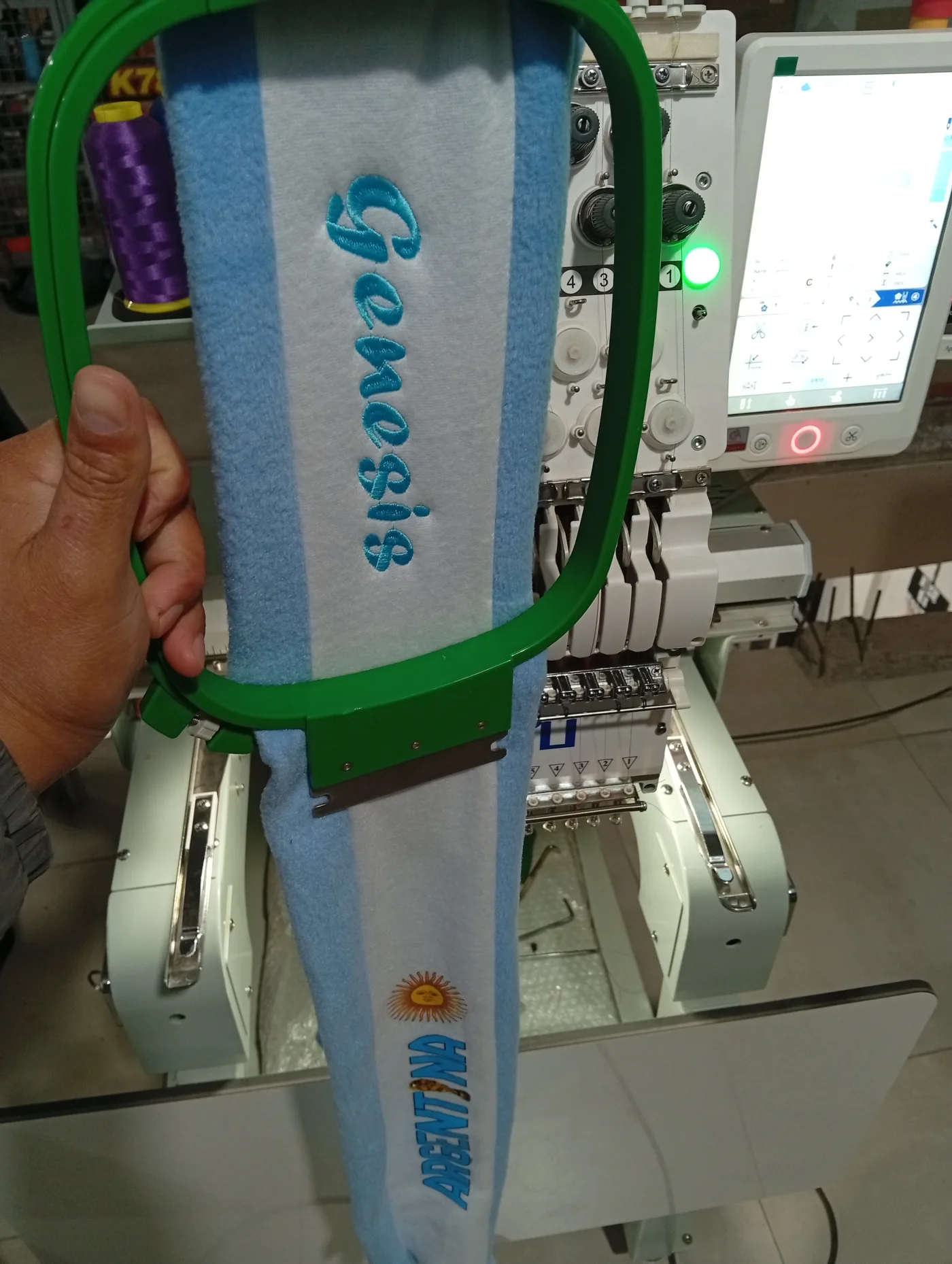Bufanda personalizada — Genesis Argentina — detalle 2, Salta Capital
