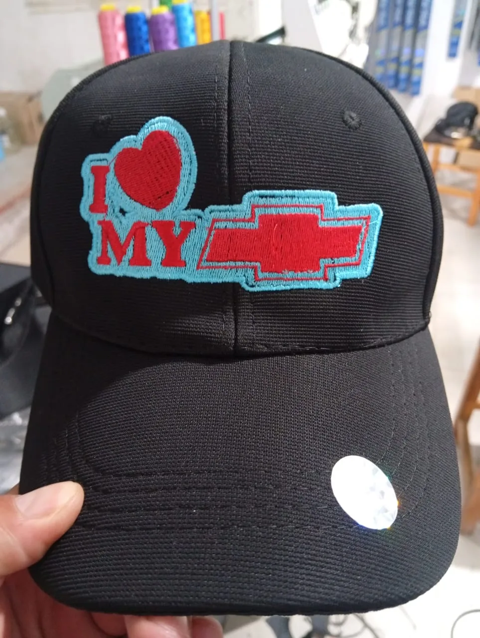 Gorra personalizada — “I ❤ My Chevrolet” — detalle 2, Salta Capital